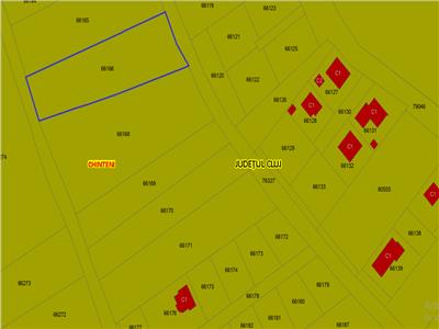 Vanzare teren 2700 mp | intravilan | Chinteni